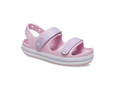 Produktbild von Crocs Crocband Cruiser Sandal Toddler Mädchen Aqua-Sandale Rosa/Lila (Ballerina/Lavender), 209424-84I