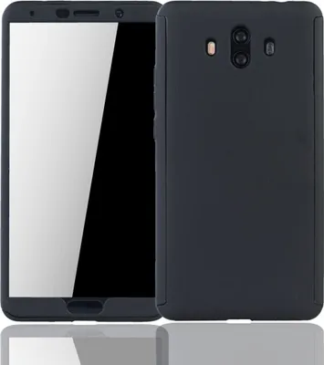 Produktbild von Handyhülle Schutzhülle für Huawei Mate 10 Full Case Cover Displayschutz 360 Schwarz