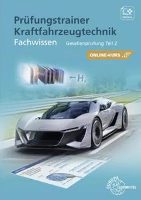 Produktbild von Prüfungstrainer Kraftfahrzeugtechnik Fachwissen Gesellenprüfung Teil 2 - Bundle