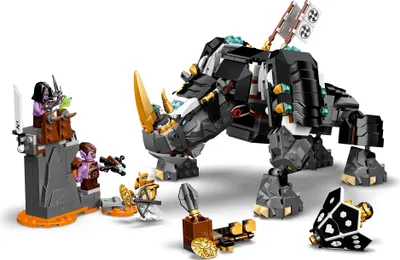 Produktbild von LEGO 71719 NINJAGO Zanes Mino-Monster, 2-in-1 Bauset und Brettspiel