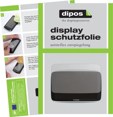 Produktbild von 5x Schutzfolie für TomTom Go Premium X matt Displayschutzfolie Folie Display Schutz dipos