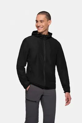 Produktbild von HAKRO Kapuzen-Ultralight-Jacke 867 schwarz, XS