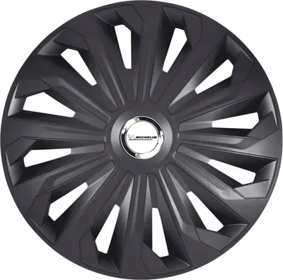 Immagine prodotto di Copricerchi Michelin Fabienne 40 cm (16 pollici) neri, 4 pezzi