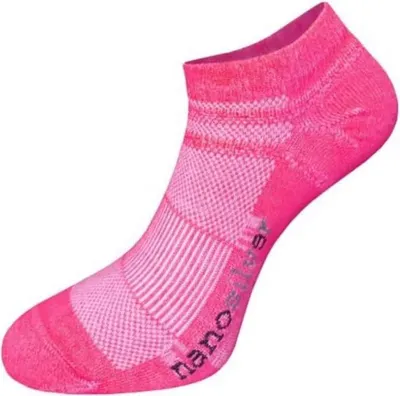 Obrázok produktu pre Členkové ponožky nanosilver pink, veľkosť: L 43/46