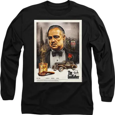 Produktbild von The Godfather - T-Shirt für Herren/Damen Uni TV10851 (XXL) (Schwarz)