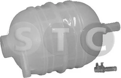 Produktbild von STC Wasserkasten Kühler T403656 passend für PEUGEOT 206 Schrägheck (2A/C) 0,47kg 470g