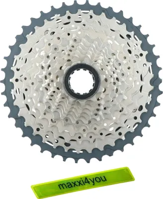 Immagine prodotto di Cassette Shimano a 11 velocità SLX CS-M7000 11-42 denti incl. nastro riflettente maxxi4you