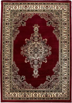 Produktbild von Orient Teppich Martina rechteckig, Farbe: Rot, Größe:200x290 cm