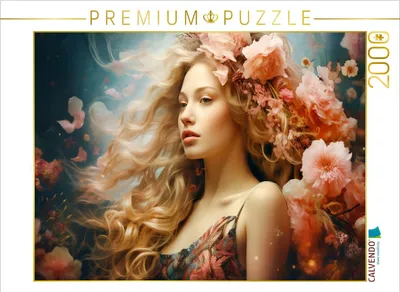 Produktbild von CALVENDO Puzzle Ein Motiv aus dem Kalender "Märchenhafte Fabelfrauen" | 2000 Teile Lege-Größe 90x67cm Foto-Puzzle für glückliche Stunden