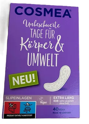 Produktbild von Cosmea Comfort Slipeinlagen Extra Lang (40 St)