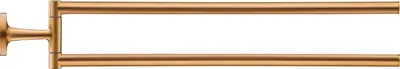 Image de Porte-serviettes Duravit Starck T, 2 bras, 0099410400