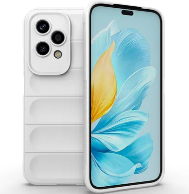 Produktbild von Handyhülle für Honor 200 Lite Weich TPU Silikon Stossfest Anti-rutsch Hülle Weiß