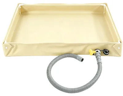 Obrázok produktu pre Skladacia prenosná sprchová vanička na kempovanie (80x80x10 cm)