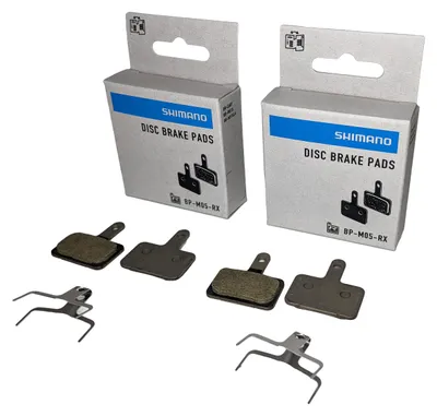 Produktbild von 2x Shimano Scheiben-Bremsbeläge BP-M05-RX Kunstharz organisch
