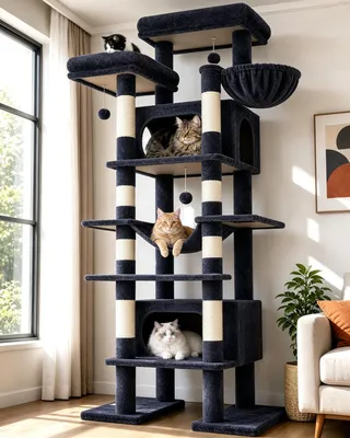 Produktbild von XXL-Katzenbaum für große Katzen, 213 cm