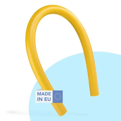 Produktbild von WEKOFUN Schwimmnudel 160 cm Poolnudel für Kinder & Erwachsene – Wassernudel für Badespaß & Aqua Fitness, PE-Schaum – Farbe: Gelb