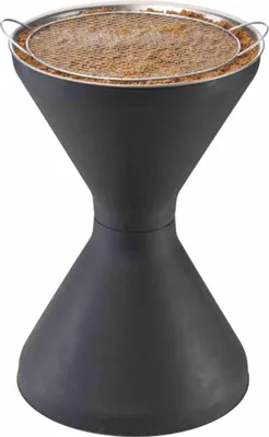 Image de TURK Cendrier sur pied DIABOLO anthr 40x60cm, plastique