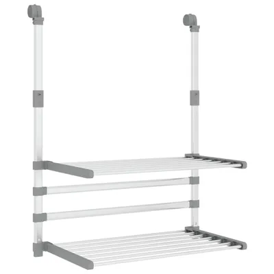 Produktbild von Wäschetrockner für Balkon 54x25x42 cm Aluminium