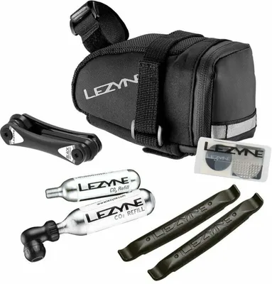 Zdjęcie produktu dla Lezyne A1115272, Torba rowerowa, Nylon, Czarny, 0,5 l, 130 mm, 60 mm