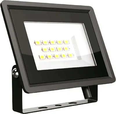 Zdjęcie produktu dla Naświetlacz halogen LED V-TAC 10W Czarny VT-4914 zimna 750lm