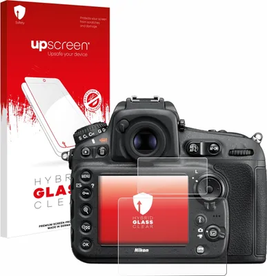 Produktbild von upscreen Schutzglas für Nikon D810 Schutzfolie Panzer Folie Glas Display Schutz klar