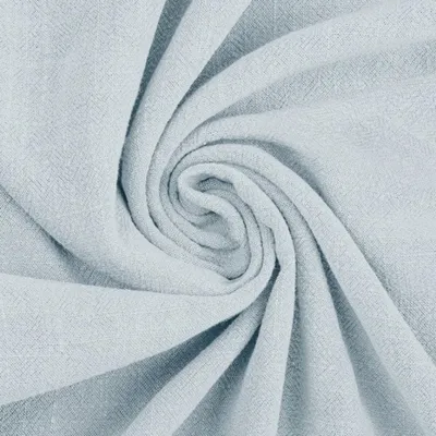 Produktbild von Leinen mit Viskose Bekleidungsstoff - hellblau (Illusion blue)