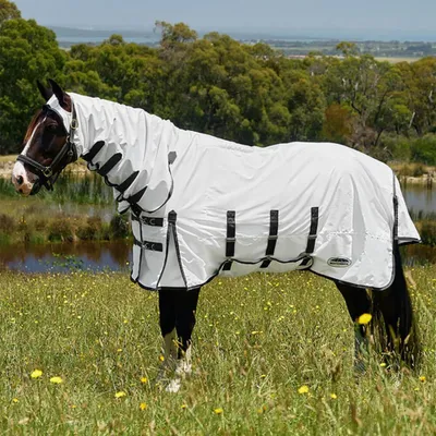 Produktbild von Weatherbeeta Comfitec Sweet Itch Shield Fly Sheet Combo Ekzemerdecke