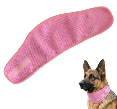 Productafbeelding van Koudhoudsband voor honden - Zelfkoelend hondentasje van PVA - Roze, maat L