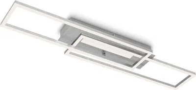 Produktbild von LED Deckenleuchte Memoryunktion getrennt schaltbar 40W Silber Metall Briloner