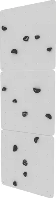 Produktbild von Weiß Kletterwand Indoor für Kinder mit Griffe | Klettergerüst Kinderzimmer