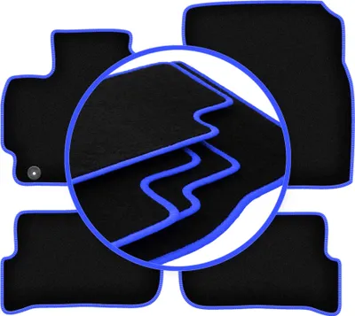 Produktbild von CARLUX-BLUE Autofußmatten für: Mitsubishi Space Star II Fließheck (2013-)