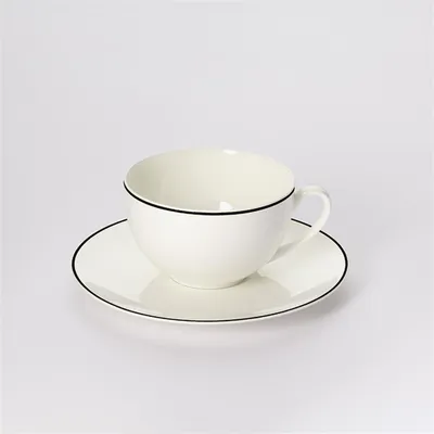 Produktbild von Kaffee Obertasse 0,25 l Schwarz Simplicity Fine Bo