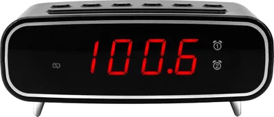 Produktbild von SOUNDMASTER Radiowecker UR111 schwarz (Snooze, Sleep, UKW, Display DIM, PLL Tuning, Festsenderspeicher)