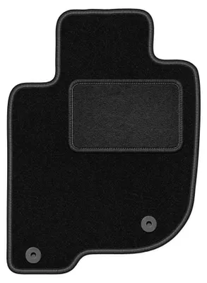 Immagine prodotto di Tappetino guidatore in moquette per Mitsubishi L200 V 2015- (fuoristrada) – 1 pezzo, nero, su misura – Wielganizator LUX