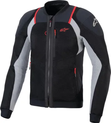 Immagine prodotto di Giacca TROOP-AIR PRO, ALPINESTARS (nero/grigio chiaro/rosso, taglia XL)