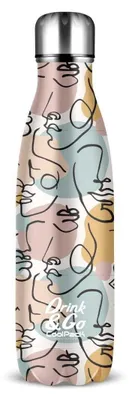 Produktbild von Coolpack Thermos Drink&Go Bidon Metallflasche Gradient Art Deco 500 Ml