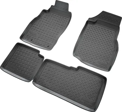 Obrázek produktu pro 3D gumové rohože vhodné pro Nissan Patrol | Y61 | BJ 2004-2010 | 5dveřový