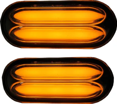 Immagine prodotto di Indicatori laterali in vetro trasparente a LED in cromo chiaro per VW Seat Skoda Ford