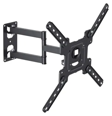 Produktbild von TV Wandhalterung - Neigbar und schwenkbar - Vollständig verstellbar - Für 66–140 cm TV - Tragkraft bis 30 kg - Schwarz