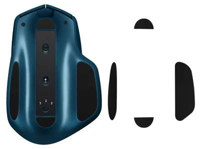 Produktbild von kwmobile Mouse Feet Sticker kompatibel mit Logitech MX Master 2S Ersatz Glider - Mausfüße passgenau - Glides in Schwarz