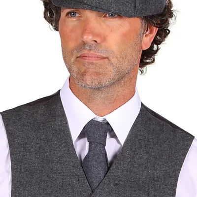 Produktbild von T3067-1600 grau Herren Krawatte Peaky blinder
