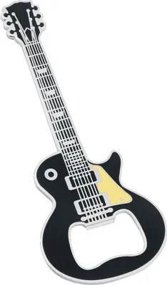 Produktbild von Guitar Flaschenöffner   schwarz Standard