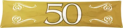 Produktbild von Lovely 50 years Banner 1,8m x 40cm