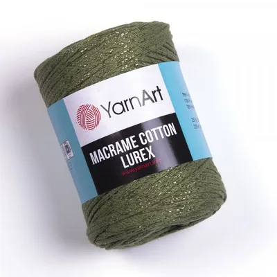 Produktbild von Yarn Art Macrame Baumwolle Polyester 2 mm 205 m 741 Schnur