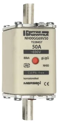 Produktbild von Mersen NH-Sicherungseinsatz SF NH00GG69V50 Y228457
