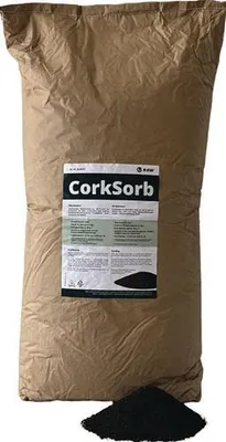 Produktbild von RAW Cork Sorb Öl-Absorber Typ I,II,III R 75L. Granulat ca. 7,5kg - 26.00.075