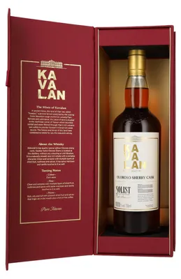 Produktbild von Kavalan Solist Sherry Single Malt Whisky | 58,6 % vol | 0,7 l