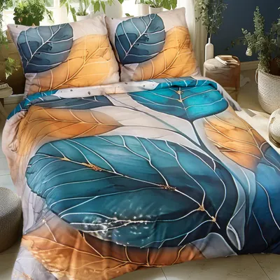 Image de Linge de lit en coton et satin 12411/140x200+1 housse 70x80 SATINLOVE PREMIUM