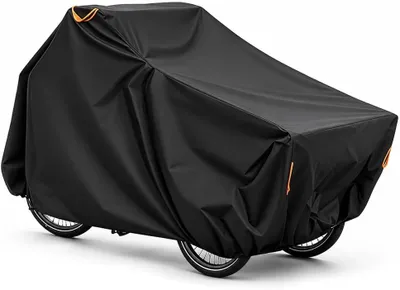 Productafbeelding van Fietshoes bakfiets - Waterdicht - 220 x 100 x 110 cm - Reflecterend