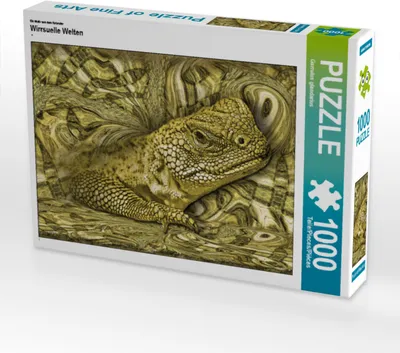Produktbild von CALVENDO Puzzle Ein Motiv aus dem Kalender Wirrsuelle Welten | 1000 Teile Lege-Größe 64x48cm Foto-Puzzle für glückliche Stunden